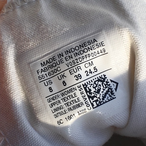 limited edition sunset converse - Picture 4 of 4